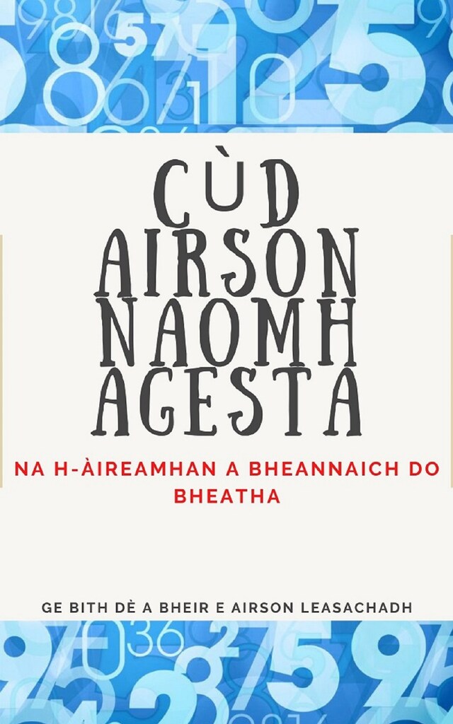 Boekomslag van Cúd Airson Naomh Agesta