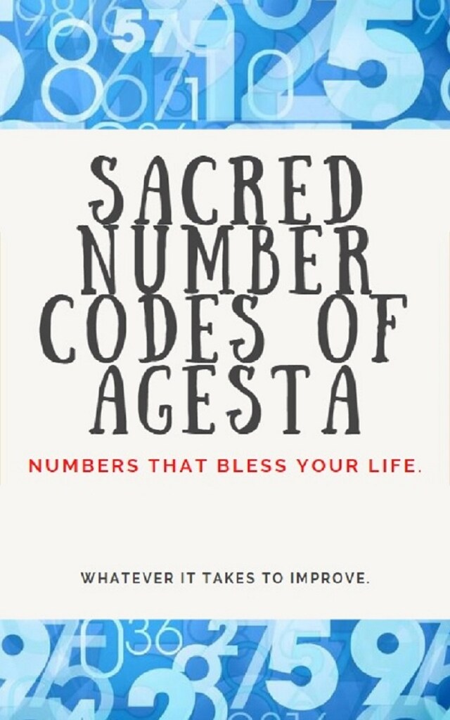 Kirjankansi teokselle Sacred Number Codes of Agesta