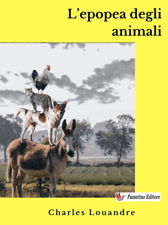 Buchcover für L'epopea degli animali