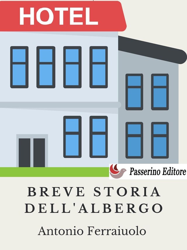 Book cover for Breve storia dell'albergo