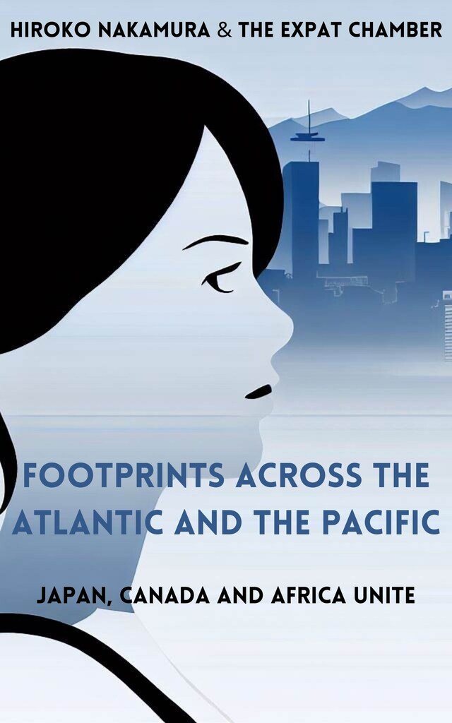 Buchcover für Footprints Across the Atlantic and the Pacific