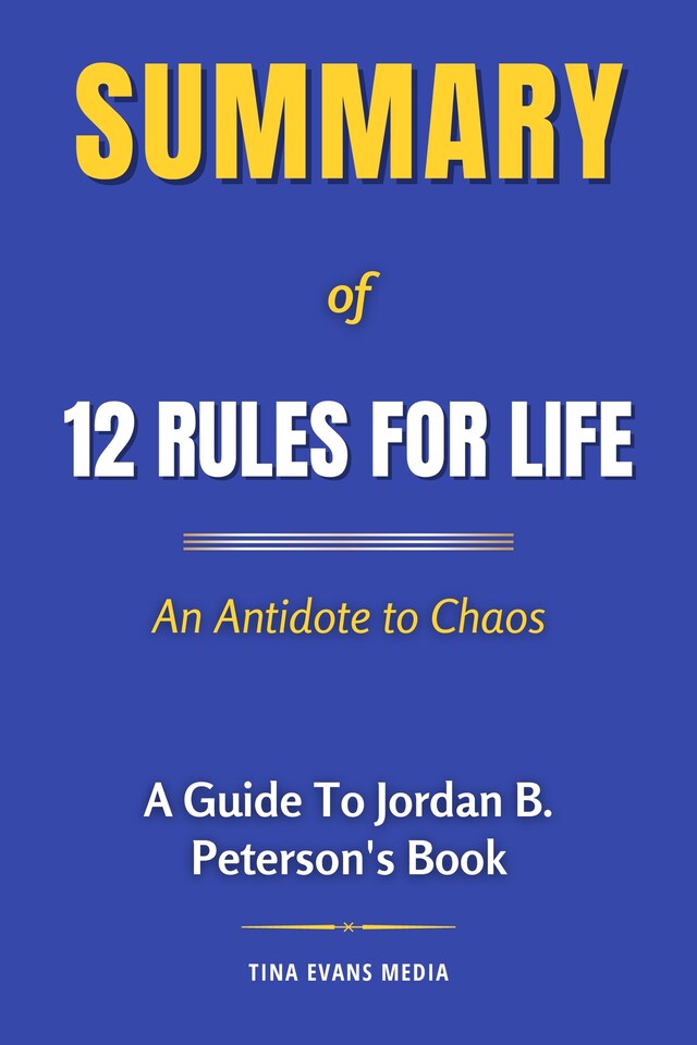Book cover for Summary of 12 Rules for Life