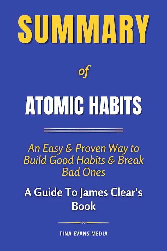 Book cover for Summary of Atomic Habits