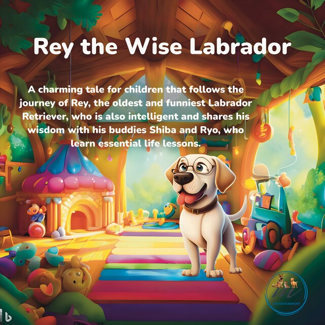 Book cover for Rey the wise Labrador