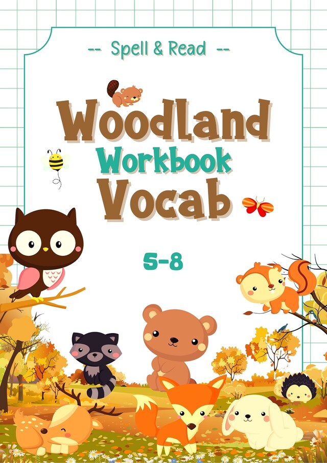 Buchcover für Woodland Vocab Workbook