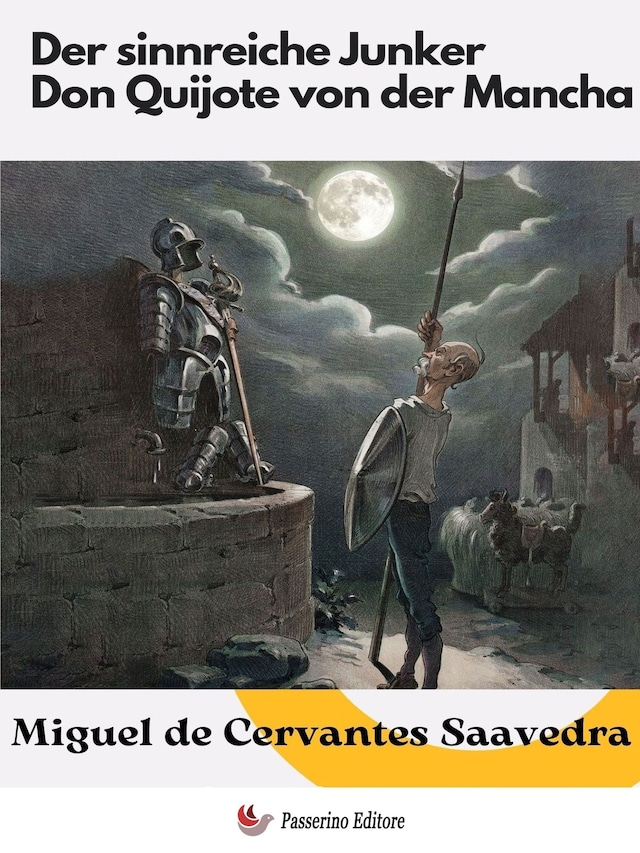 Book cover for Der sinnreiche Junker Don Quijote von der Mancha