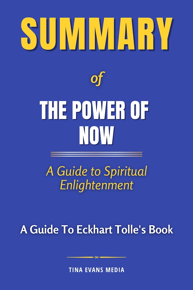 Book cover for Summary of The Power of Now