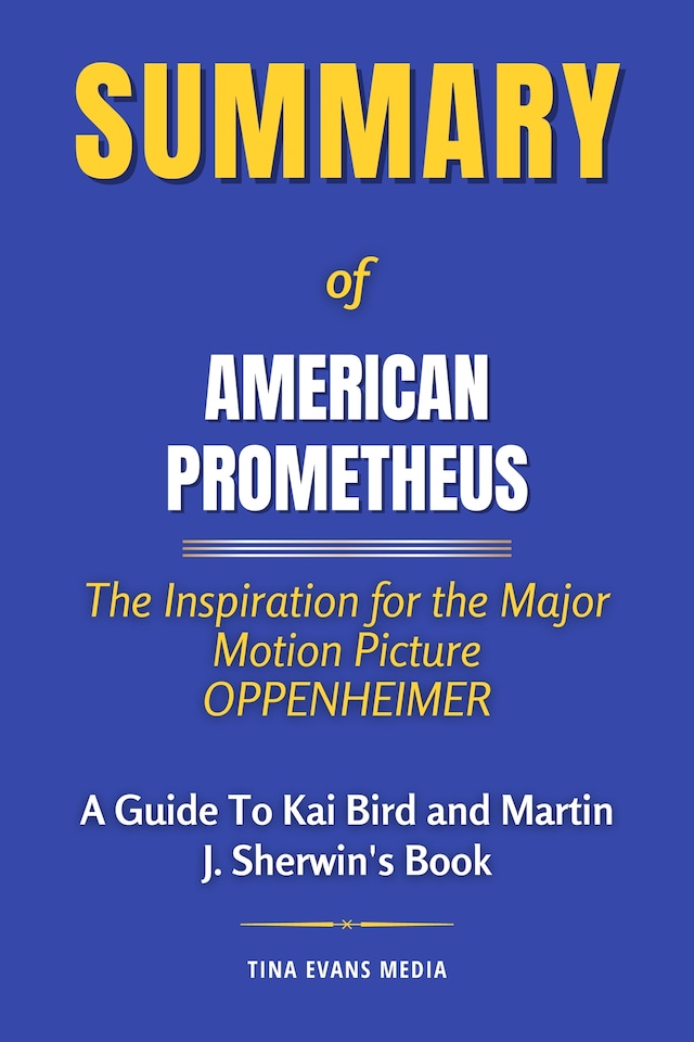 Copertina del libro per Summary of American Prometheus