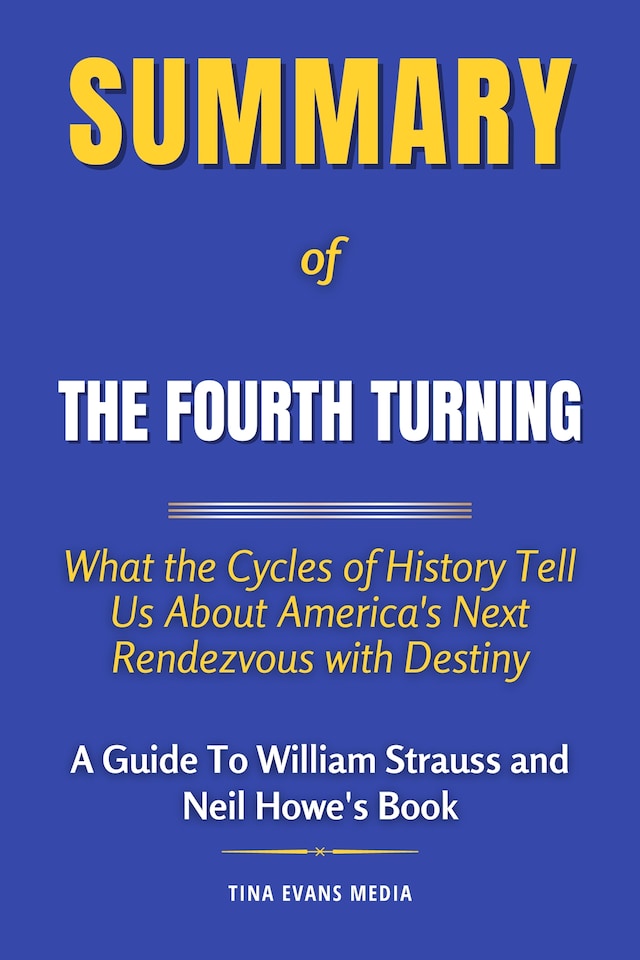 Book cover for Summary of The Fourth Turning