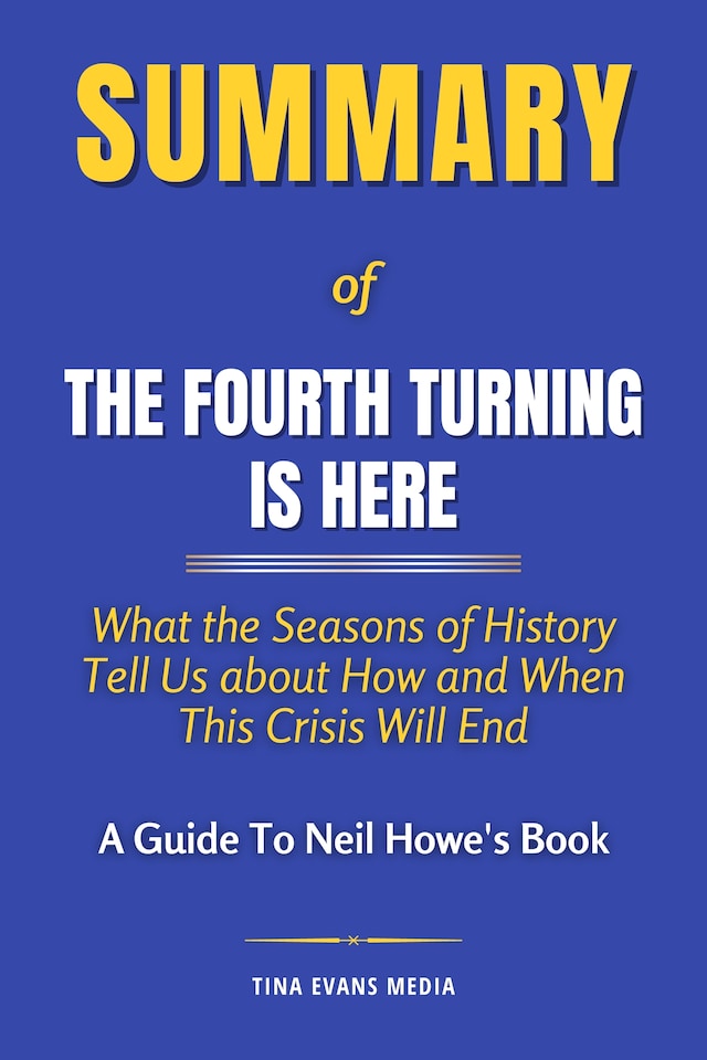 Buchcover für Summary of The Fourth Turning Is Here