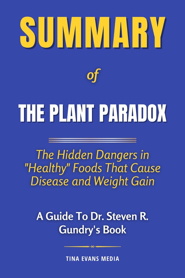 Portada de libro para Summary of The Plant Paradox