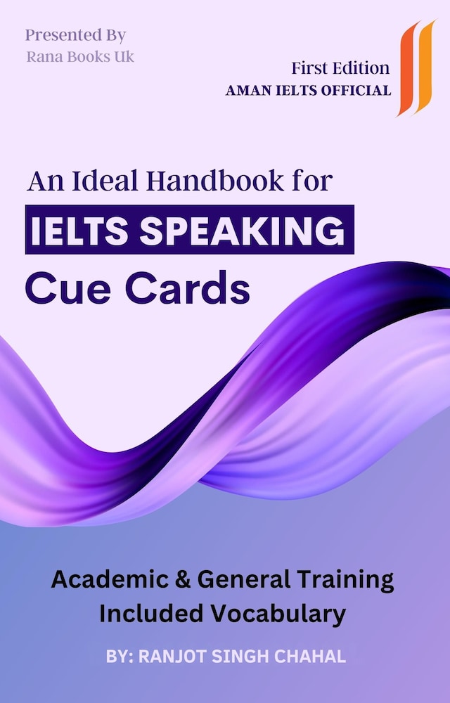 Book cover for An Ideal Handbook for IELTS Speaking Cue Cards