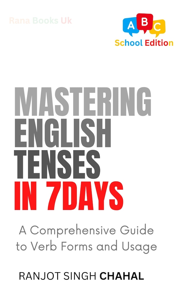 Book cover for Mastering English Tenses in 7 Days