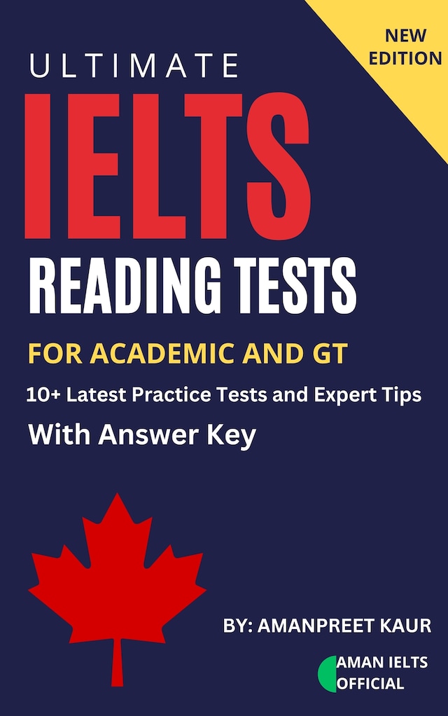 Book cover for Ultimate IELTS Reading Tests for Academic and GT