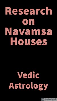 Research on Navamsa Houses