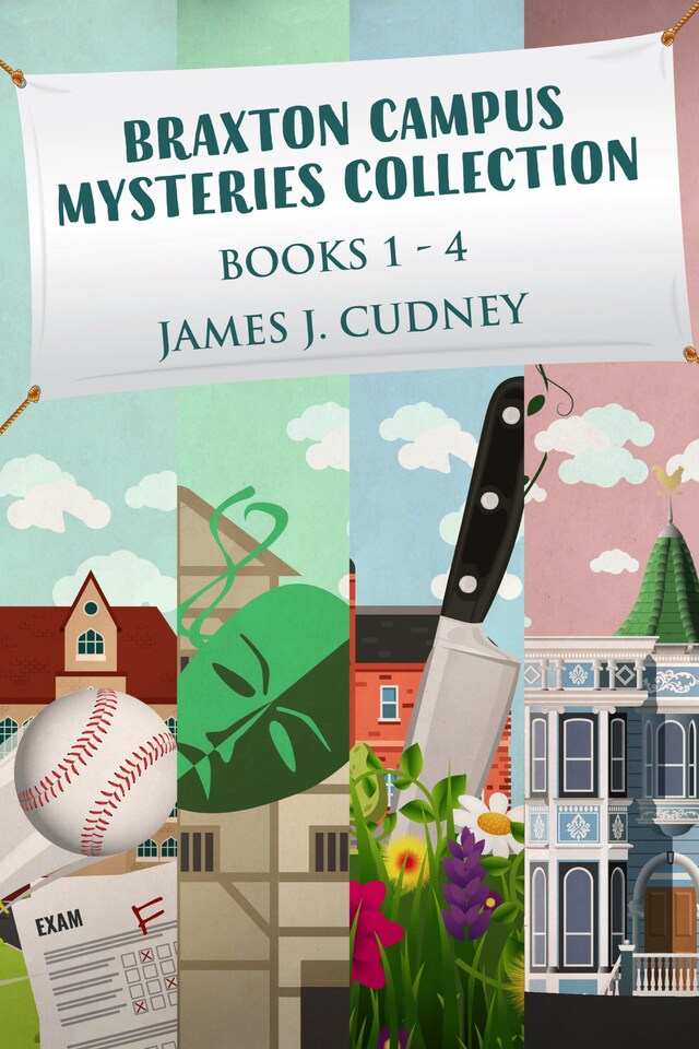 Boekomslag van Braxton Campus Mysteries Collection - Books 1-4