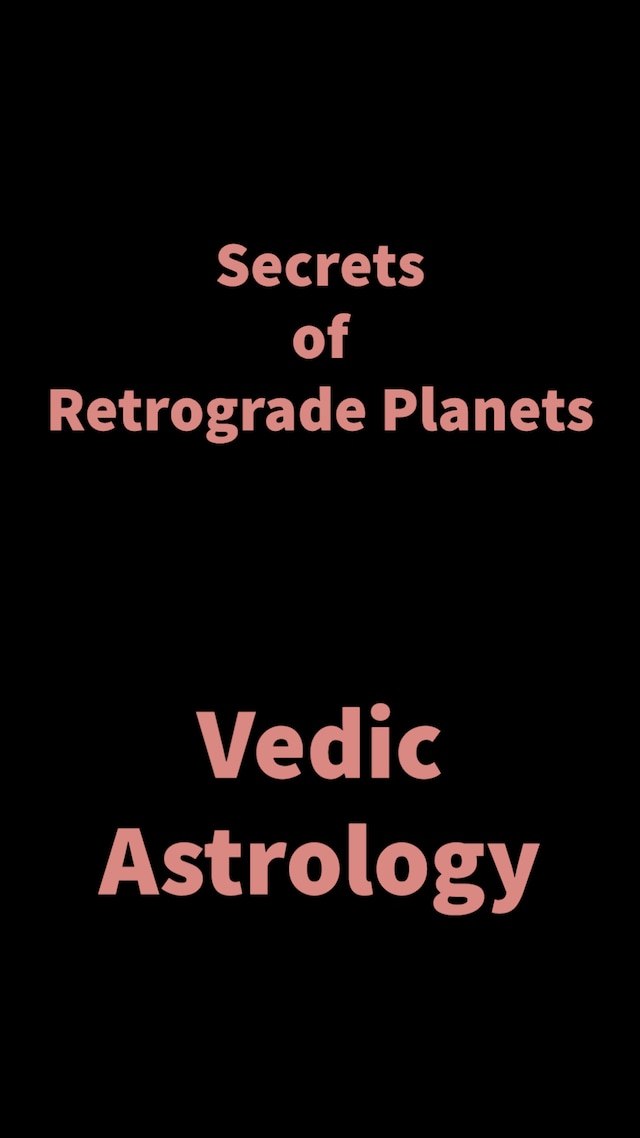 Buchcover für Secrets of Retrograde Planets