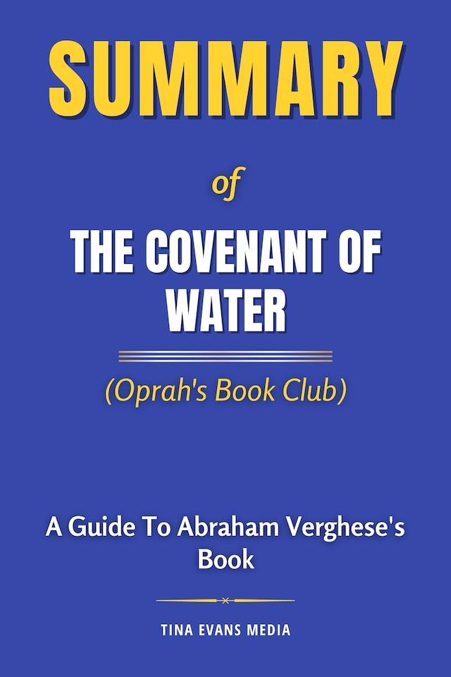 Portada de libro para Summary of The Covenant of Water (Oprah's Book Club)