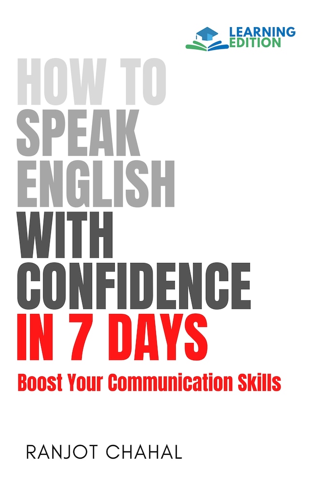 Book cover for How to Speak English with Confidence in 7 Days