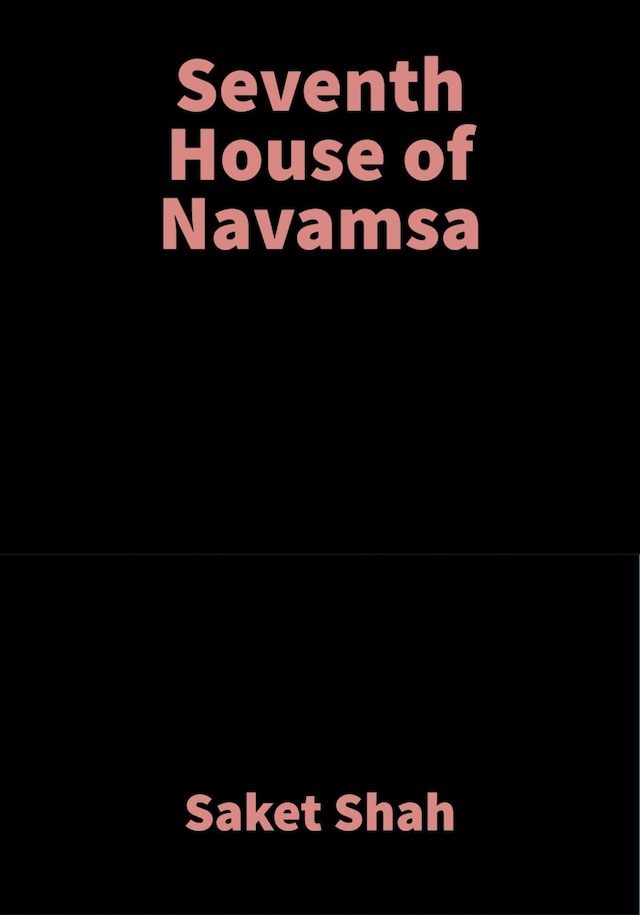 Book cover for Seventh House of Navamsa