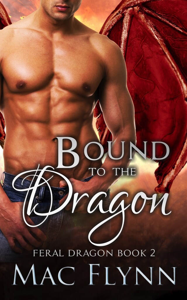 Bogomslag for Bound to the Dragon: A Dragon Shifter Romance (Feral Dragon Book 2)