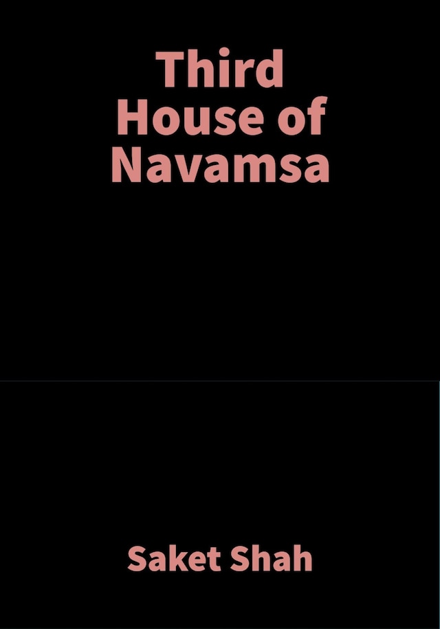 Buchcover für Third House of Navamsa