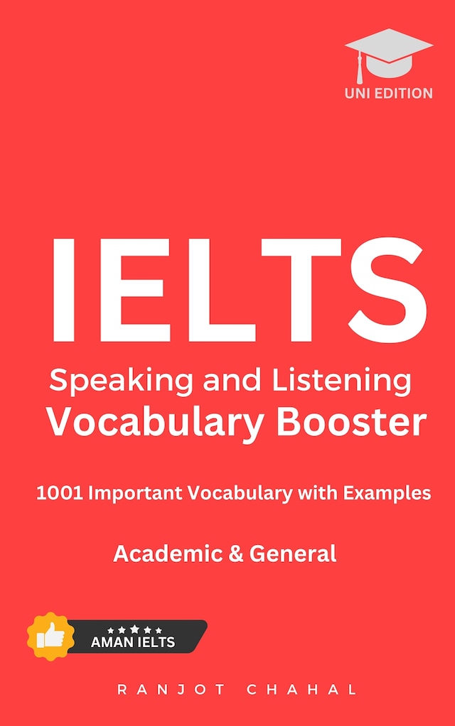 Book cover for IELTS Speaking and Listening Vocabulary Booster