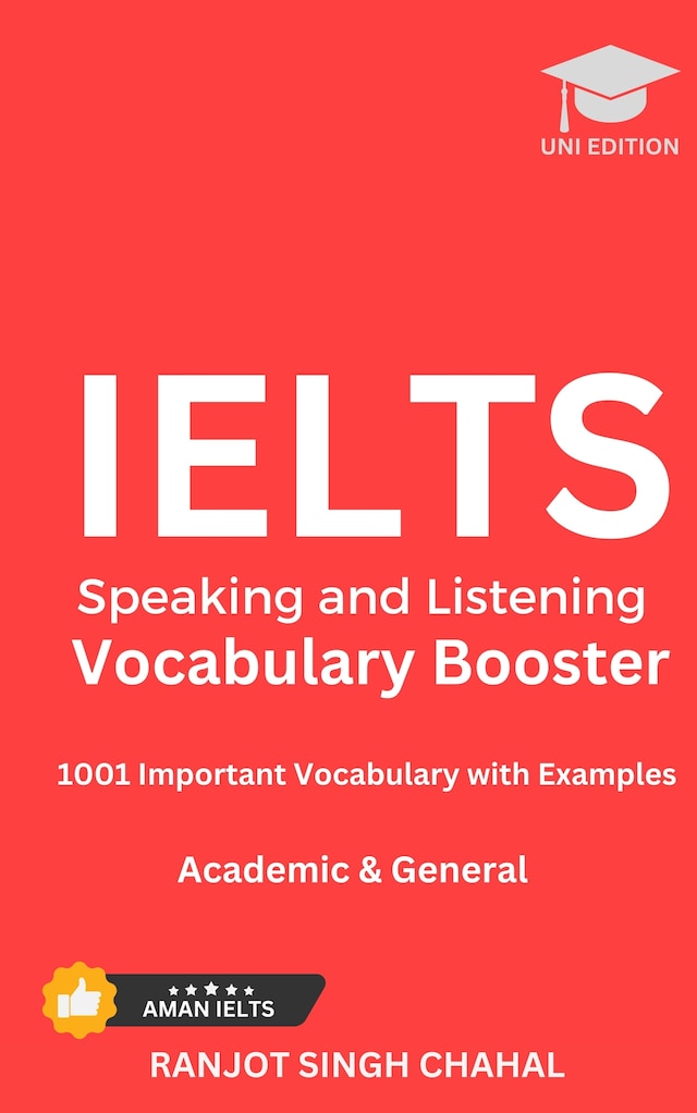 Kirjankansi teokselle IELTS Speaking and Listening Vocabulary Booster