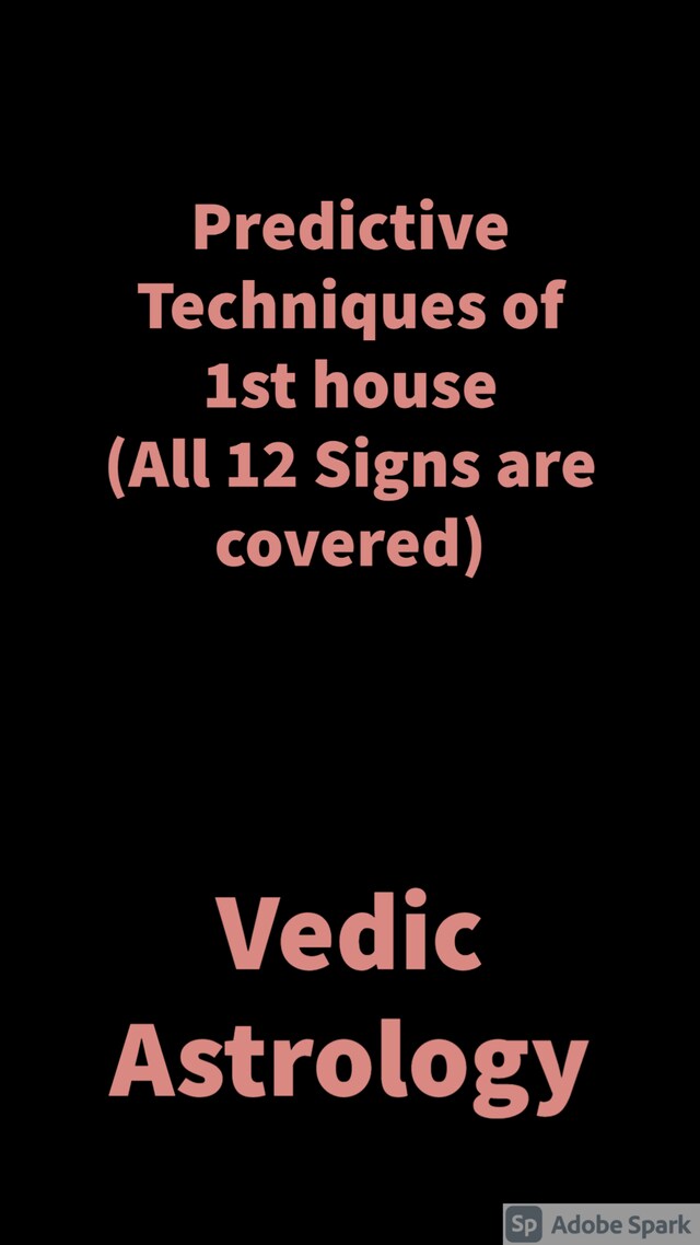 Kirjankansi teokselle Predictive Techniques of 1st house