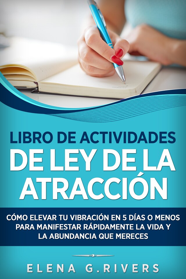 Boekomslag van Libro de actividades de ley de la atracción