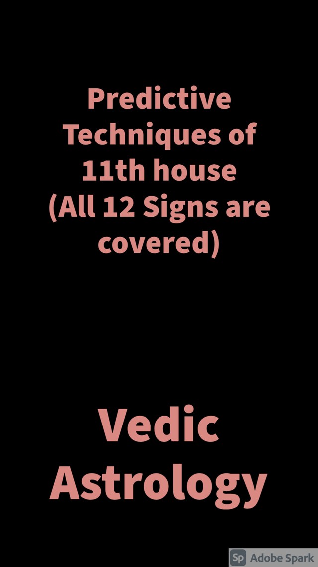 Kirjankansi teokselle Predictive Techniques of 11th house