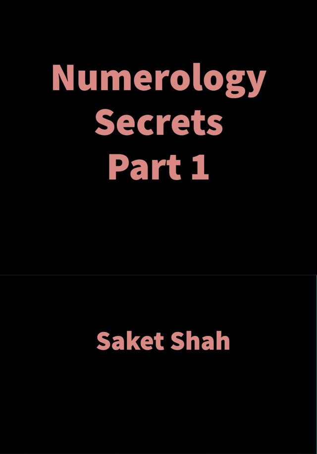 Book cover for Numerology Secrets Part 1