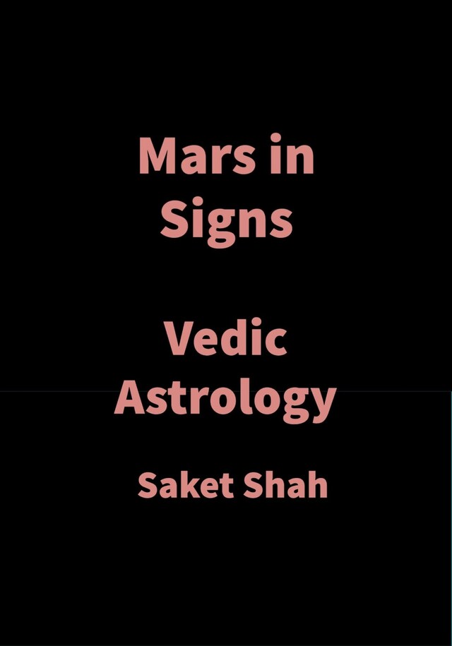 Kirjankansi teokselle Mars in Signs