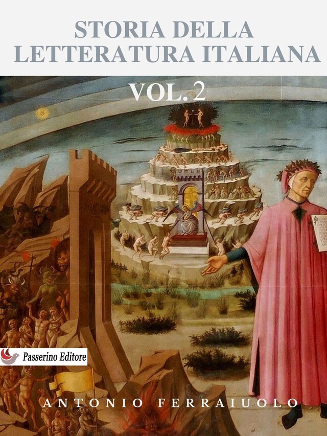 Book cover for Storia della letteratura italiana Vol.2