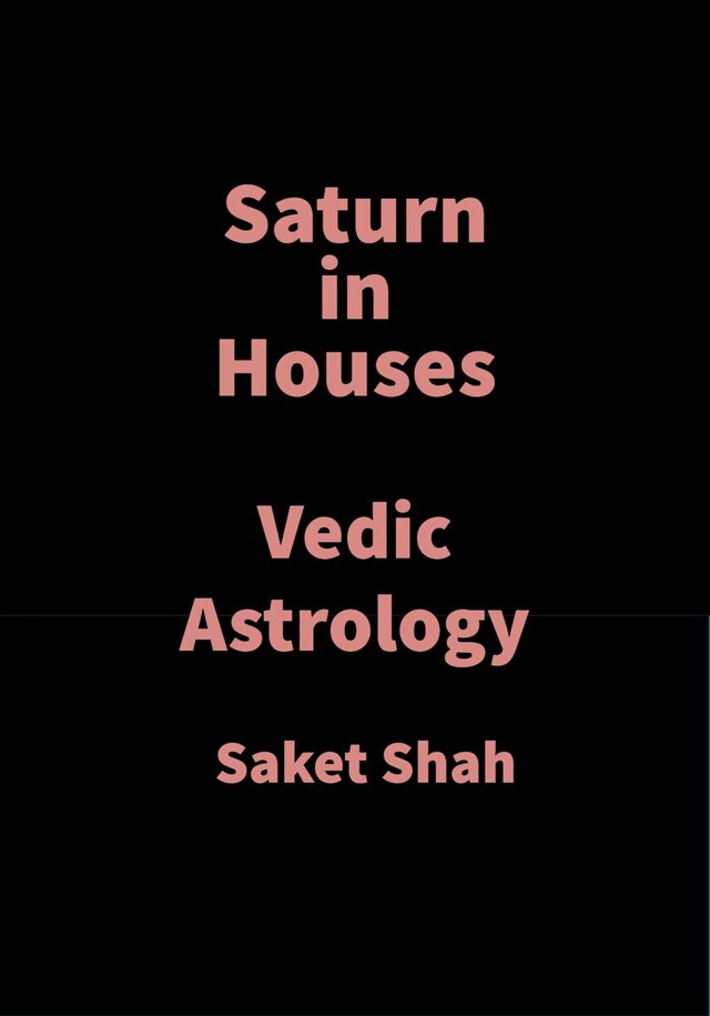 Kirjankansi teokselle Saturn in Houses