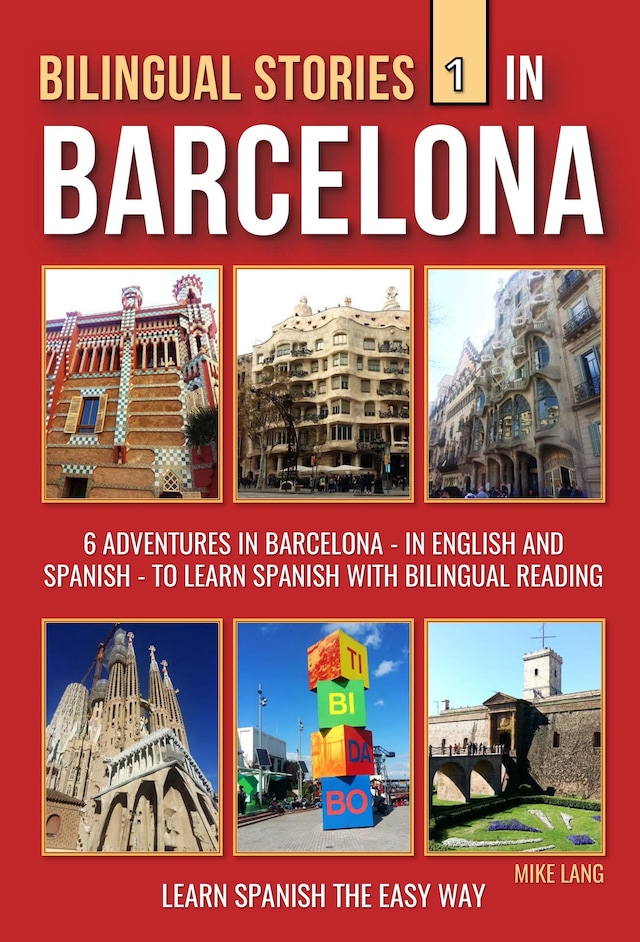 Book cover for Bilingual Stories 1 - In Barcelona