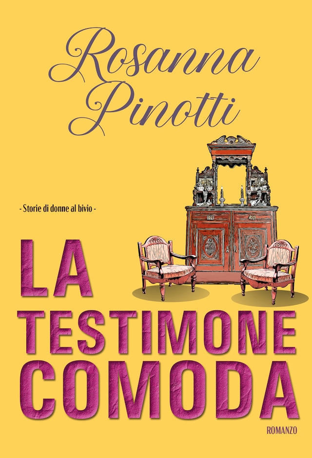 Book cover for La testimone Comoda