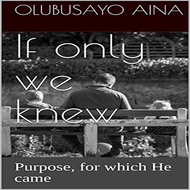 Book cover for If only we knew