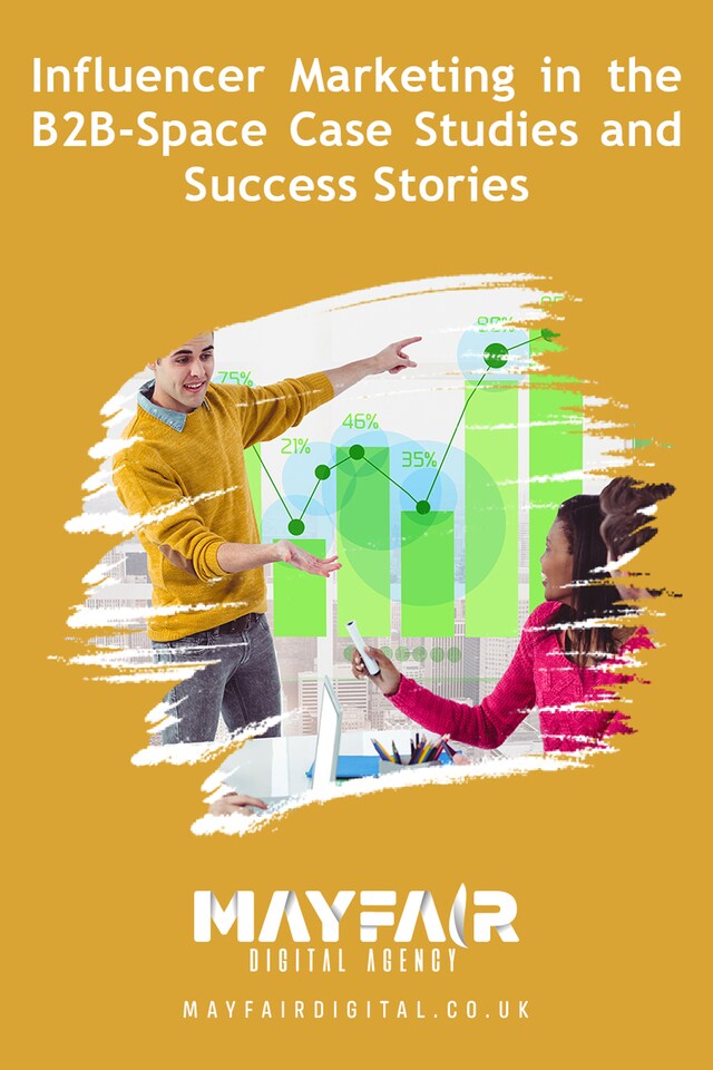 Portada de libro para Influencer Marketing in the B2B Space Case Studies and Success Stories