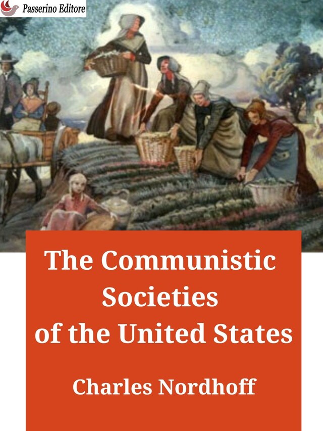 Copertina del libro per The Communistic Societies of the United States