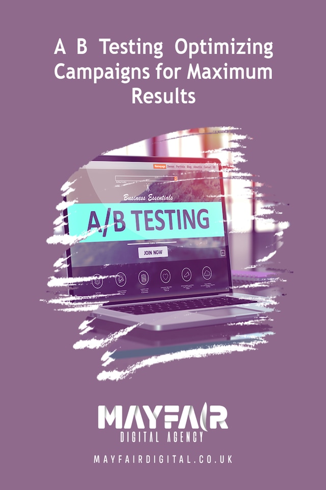 Okładka książki dla A B Testing Optimizing Campaigns for Maximum Results