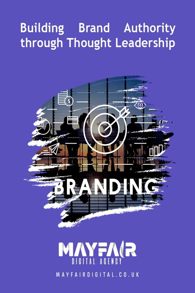 Book cover for Building Brand Authority through Thought Leadership