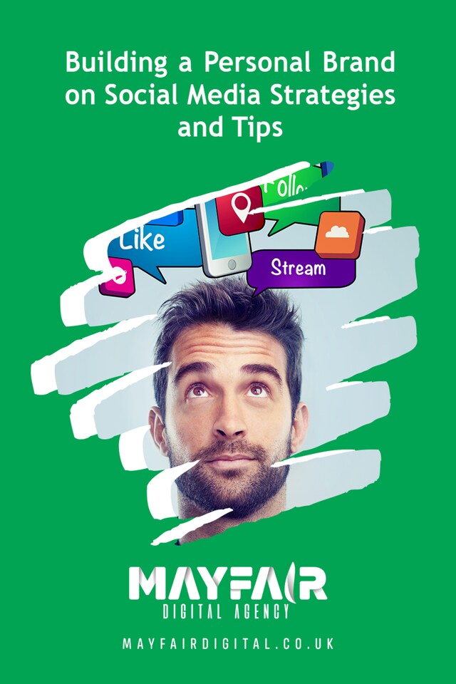 Copertina del libro per Building a Personal Brand on Social Media Strategies and Tips