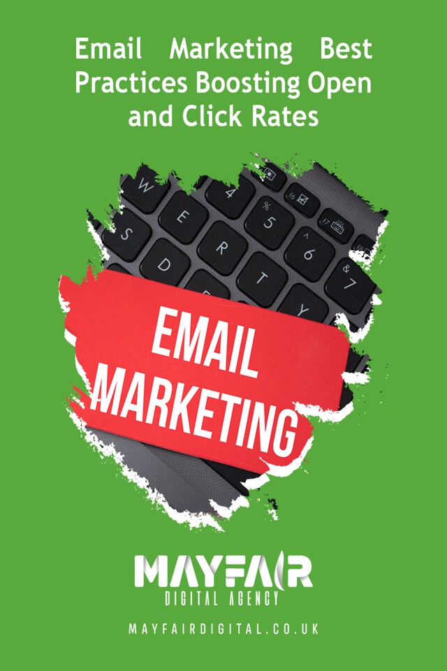 Buchcover für Email Marketing Best Practices Boosting Open and Click Rates