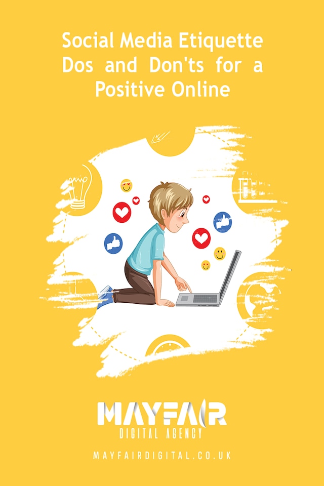 Book cover for Social Media Etiquette Dos and Don'ts for a Positive Online