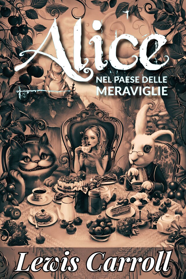 Book cover for Alice nel paese delle meraviglie