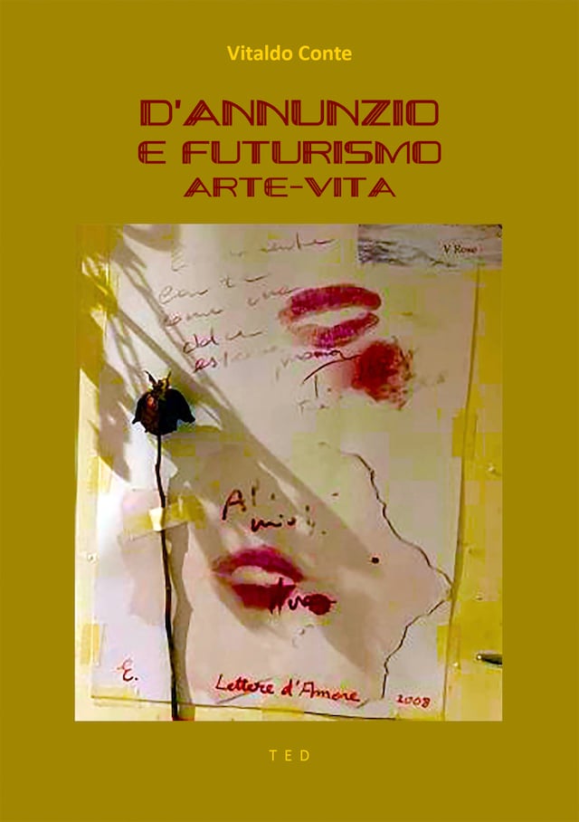 Book cover for D'Annunzio e Futurismo