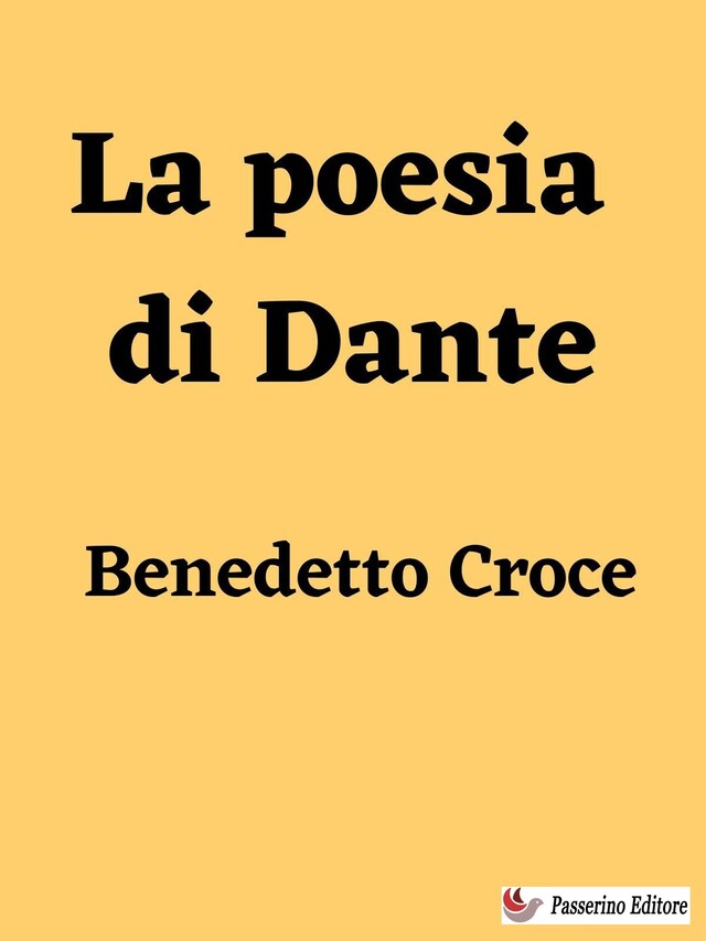 Boekomslag van La poesia di Dante