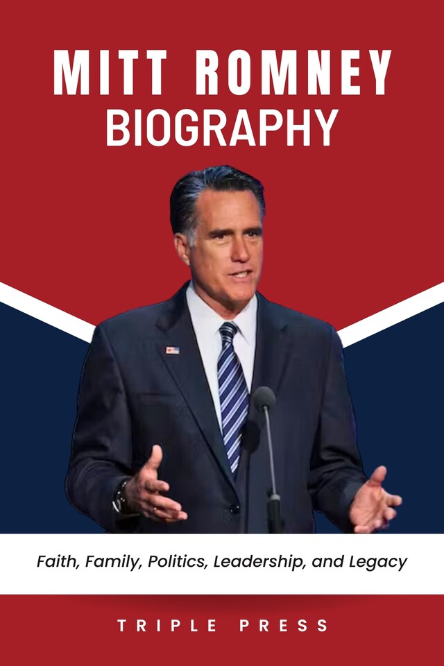 Kirjankansi teokselle Mitt Romney Biography