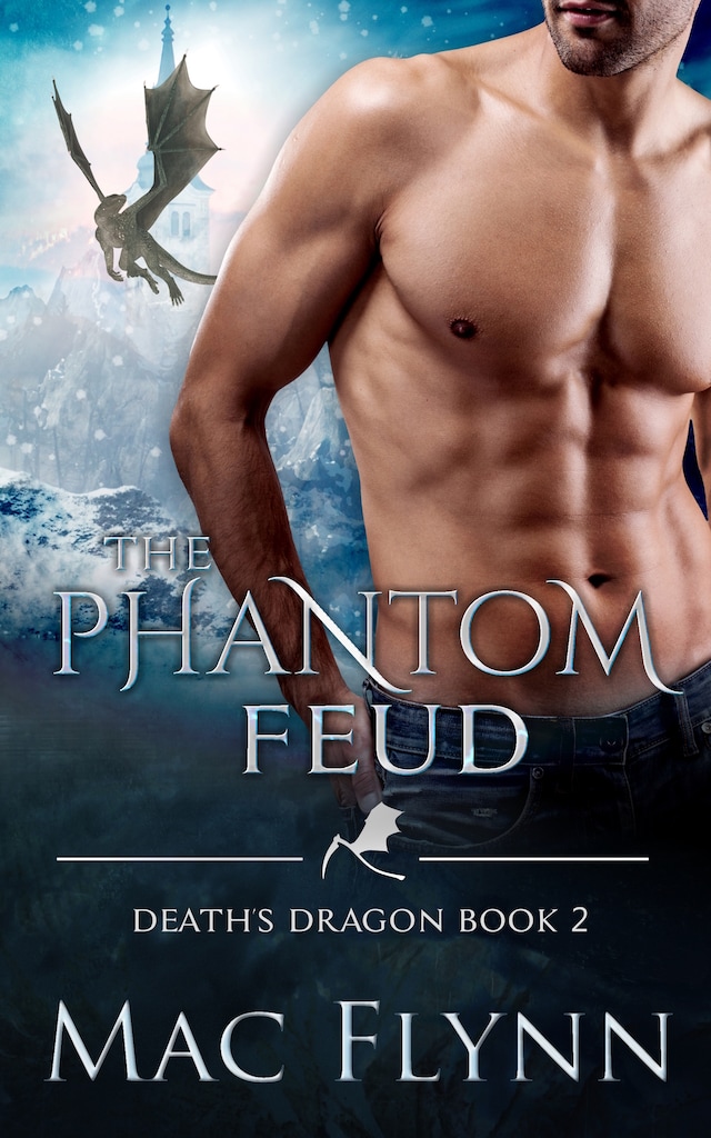 Boekomslag van The Phantom Feud (Death's Dragon Book 2)